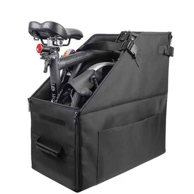 Folding Bike Storage Vertical Box for Brompton Vehicle compact portable