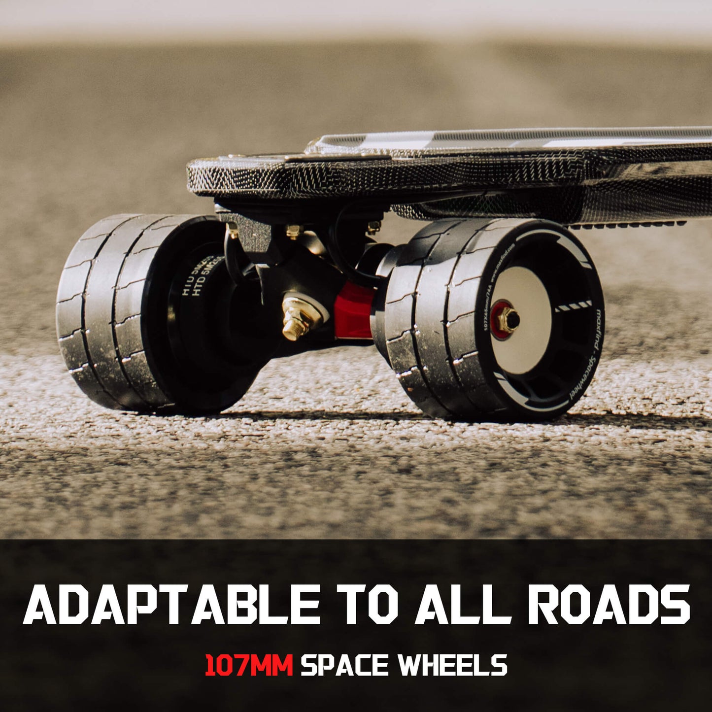 Maxfind Cyber Max Pro RC E-Skateboard Longboard | Dual-Motor 900W, 50km Reichweite