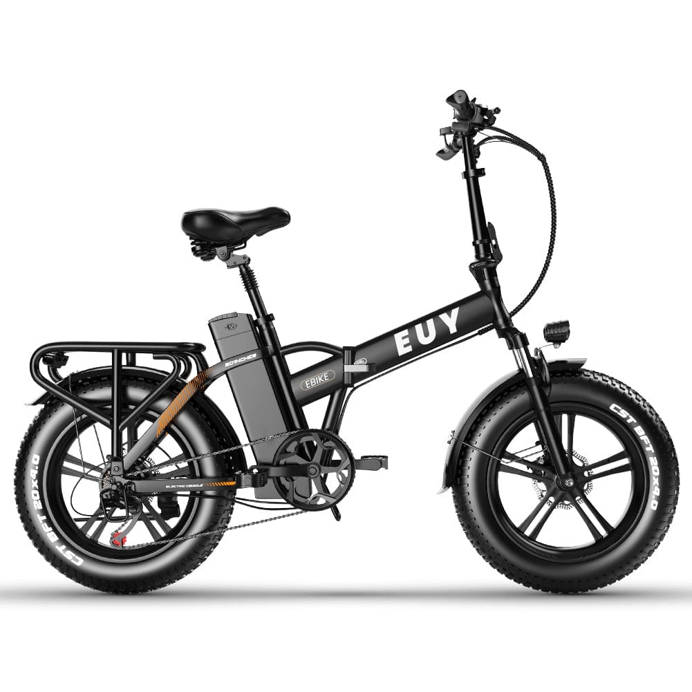Euybike F6 20" 48V 250W Long Range Fat Tire Foldable Electric Bike