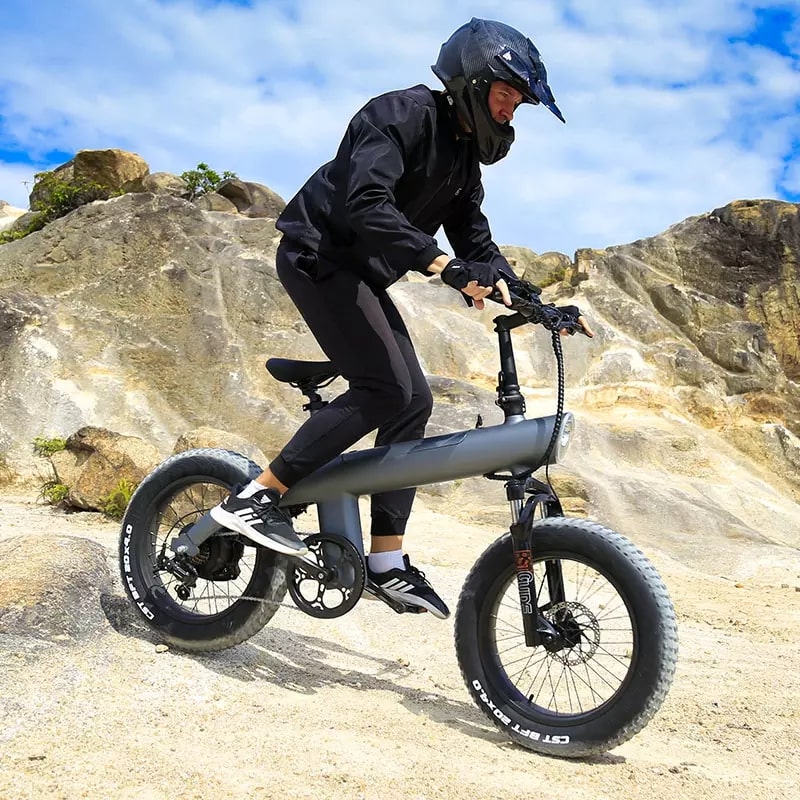 HX Q3 Max Plus 20" elektrisches Mountainbike MTB EBike 750W 13,4Ah
