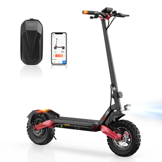 iScooter iX5 10" 1000W Offroad-Elektroroller E-Scooter mit Straßenzulassung  (ABE/eKFV)
