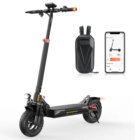 iScooter iX5 10" 1000W Offroad-Elektroroller E-Scooter Mit Straßenzulassung (ABE/eKFV)