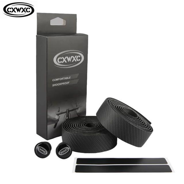 CXWXC 3D 碳纖紋單車手把帶 手把布 透氣防滑 CW-091