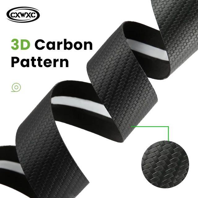 CXWXC 3D 碳纖紋單車手把帶 手把布 透氣防滑 CW-091