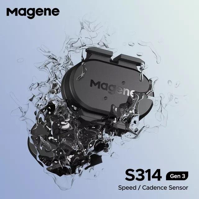 Magene S314 3rd Generation Speed/ Cadence Dual Mode sensors Speed cadence sensor dual mode waterproof Bluetooth connection ANT+