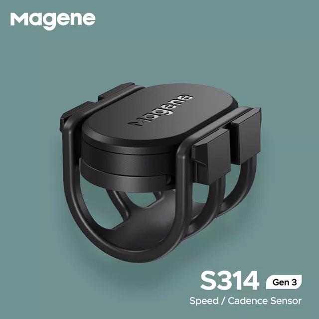 Magene S314 3rd Generation Speed/ Cadence Dual Mode sensors Speed cadence sensor dual mode waterproof Bluetooth connection ANT+