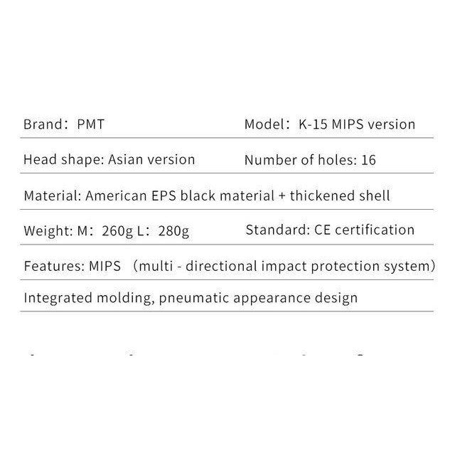 PMT K-15 Mips 單車頭盔 公路頭盔 超強防護 氣動設計