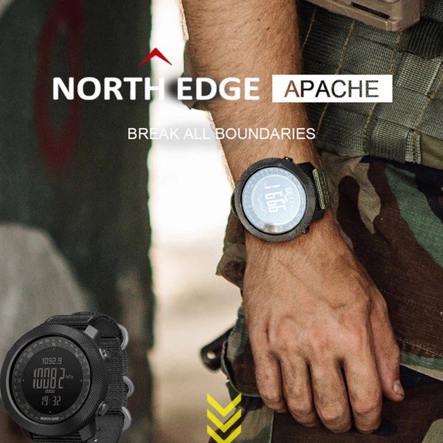 North Edge Apache 運動手錶 智能手錶 戶外 登山 跑步 野戰