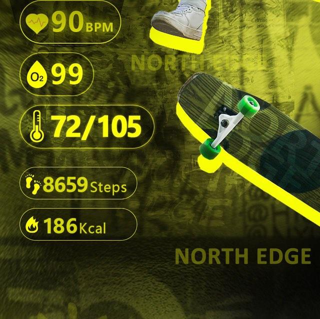 North Edge MAR2 智能防水手錶 戰術 運動戶外用手錶