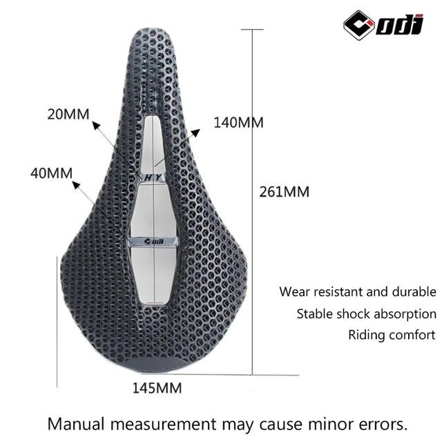 ODI 3D打印 單車座墊 單車座位 碳纖維 輕巧舒適
