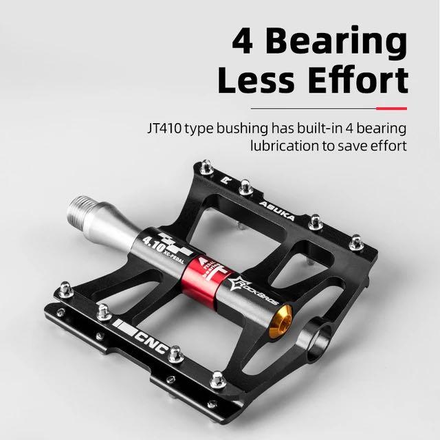 Rockbros 鋁合金腳踏 輕量化設計 單車腳踏 防水 防塵