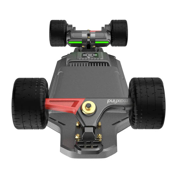 Maxfind MAX6 ferngesteuertes elektrisches Skateboard-Longboard, 900 W, Doppelmotoren, 50 km Reichweite