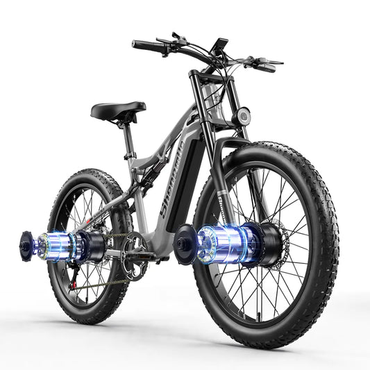 Shengmilo S600 48V 2000W Elektrofahrrad mit Doppelmotor
