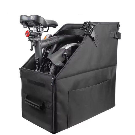 小布 Brompton 摺車收納箱 汽車尾收納箱 方便 可摺疊收納箱 14"-22"