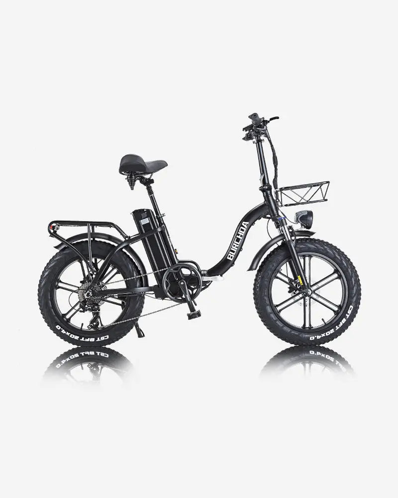 BURCHDA R8 Pro 20" Fat Tire 500W Foldable Commuter Ebike