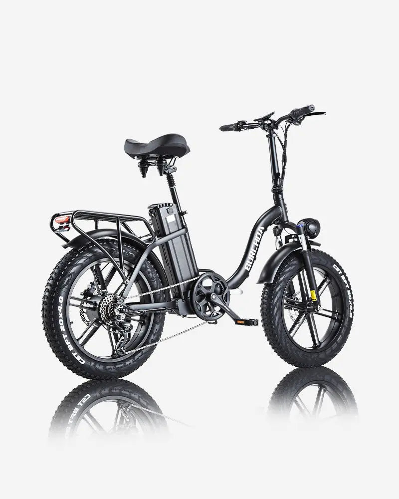 BURCHDA R8 Pro 20" Fat Tire 500W Foldable Commuter Ebike