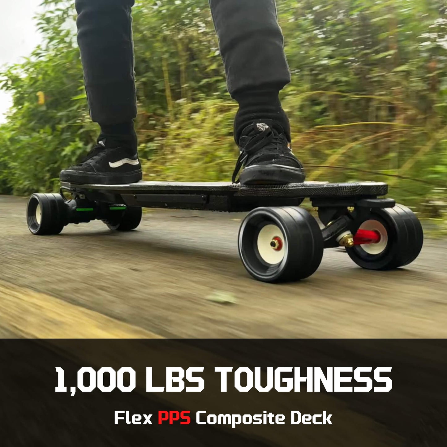 Maxfind Cyber Max Pro RC E-Skateboard Longboard | Dual-Motor 900W, 50km Reichweite