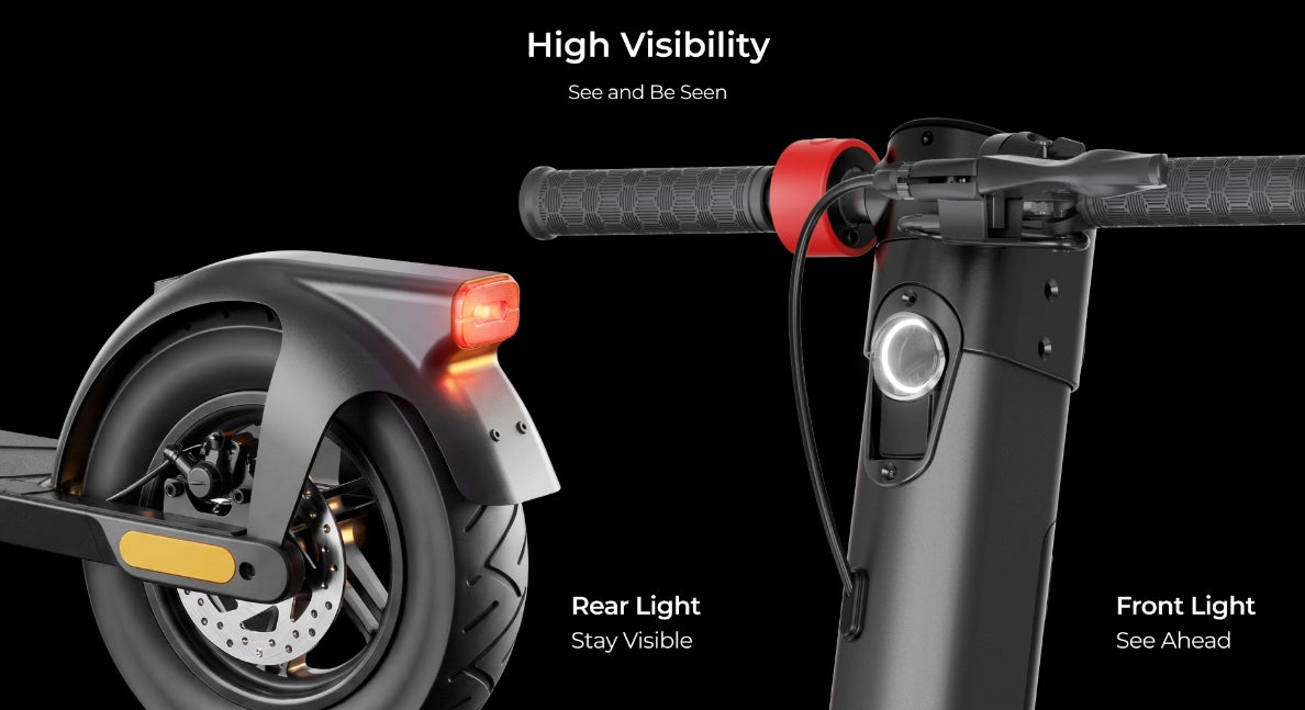 2026最新款 HX D01 500W 9.6Ah 500W 電動滑板車