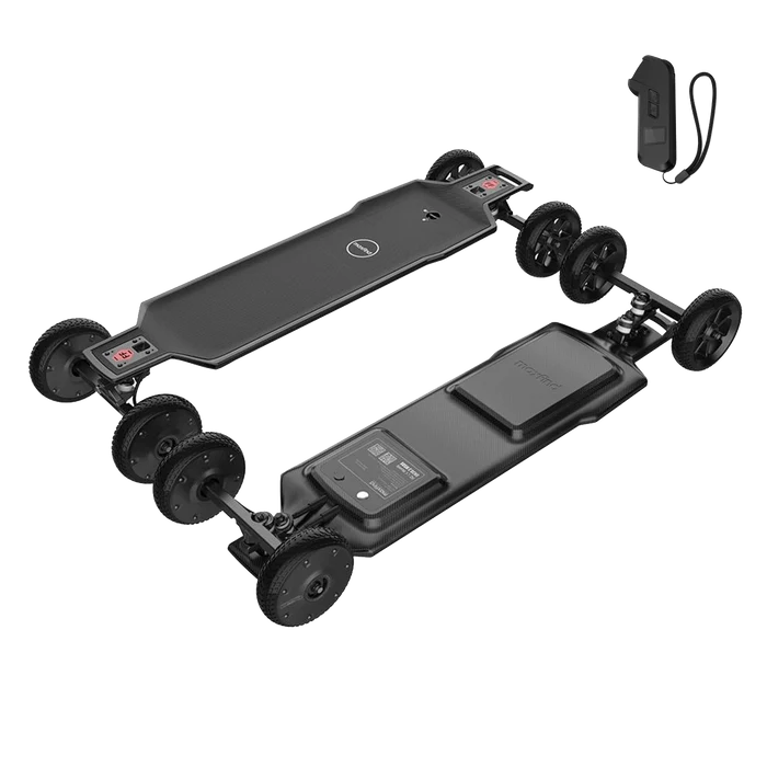 Maxfind FF AT Offvroad All Terrain Electric Skateboard Remote Control 1500W x2 Dual motor Range 28km