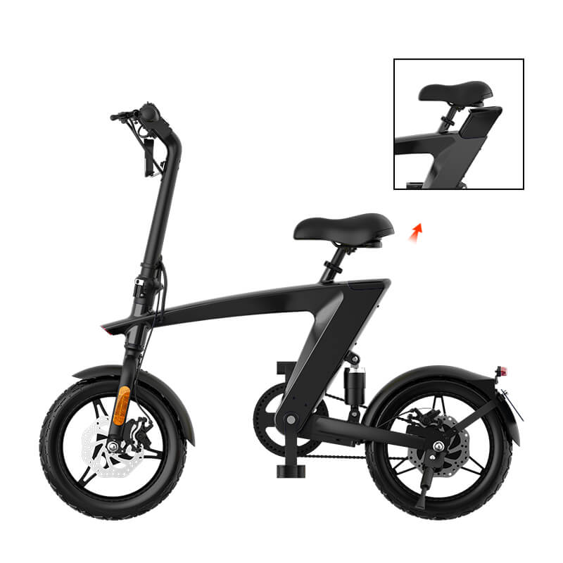 HX H1 14" 250W Foldable Electric Bike E-Bike