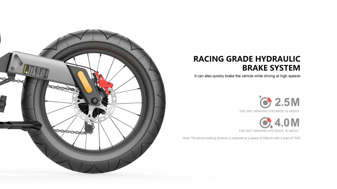 NEXX X5 Plus 20" 750W Off Road Fat Tire E-Bike