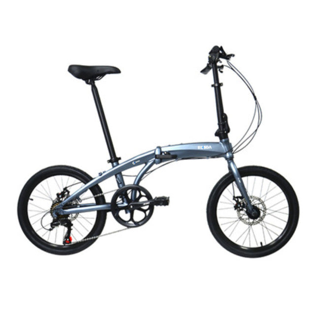 KOSDA 20" aluminum alloy 451 dolphin frame 8sp disc brake folding bicycle