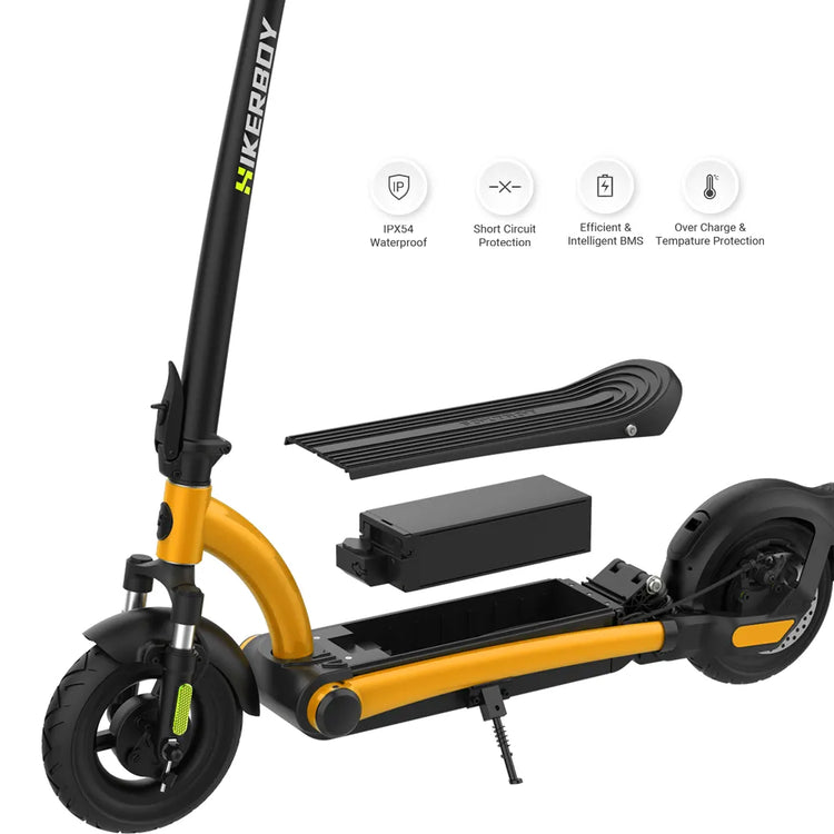 HIKERBOY FoxTrot Plus 10" 500W Electric Scooter Removable battery With street approval (ABE/eKFV)