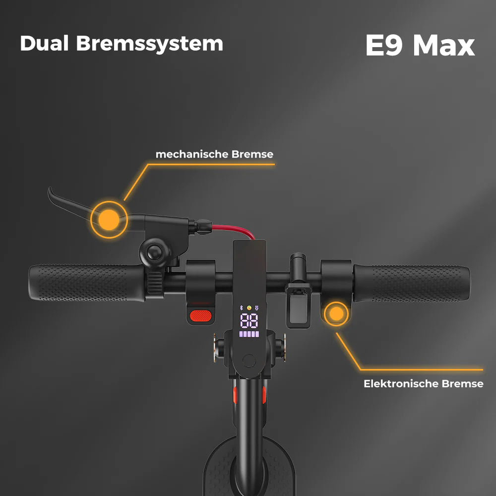 iScooter  E9TMax 500W 110" E-Scooter with Street Approval  (ABE,eKFV)