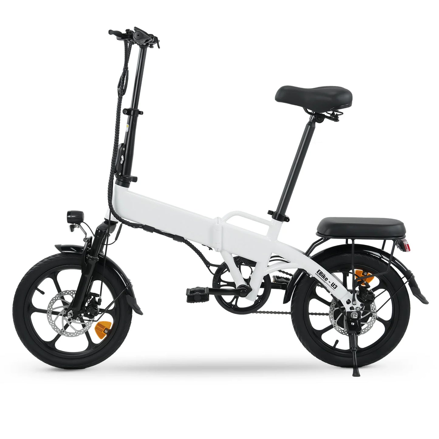 isinwheel U3 16" 36V 250W Electric Folding Bike Hidden Battery E-Bike Power-Assisted Bicycle 