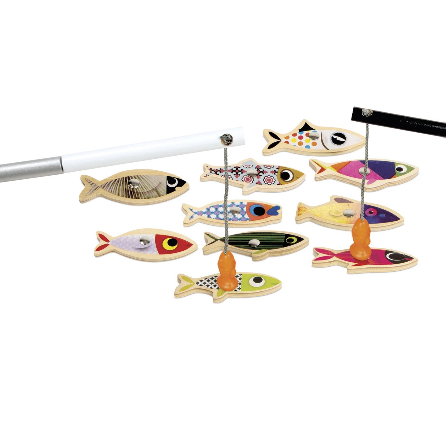 Janod 旅行裝 沙甸魚 釣魚遊戲
