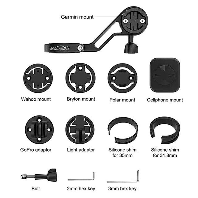 Magicshine TTA 2nd Generation Multi function Bike Mount Bike computer