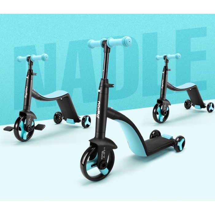 Nadle 3-in-1 Kids Scooter Tricycle Balance Bike