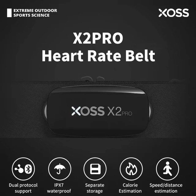 Xoss 行者 X2 Pro 心率帶 戶外運動 健身 跑步 單車騎行 藍牙 ANT+