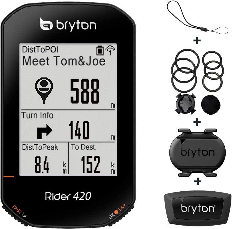 Bryton Rider 420 無線單車碼錶 GPS 國際版