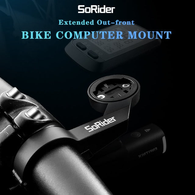 SoRider Cycling Computer Mount GoPro Mount Garmin Bryton Compatible