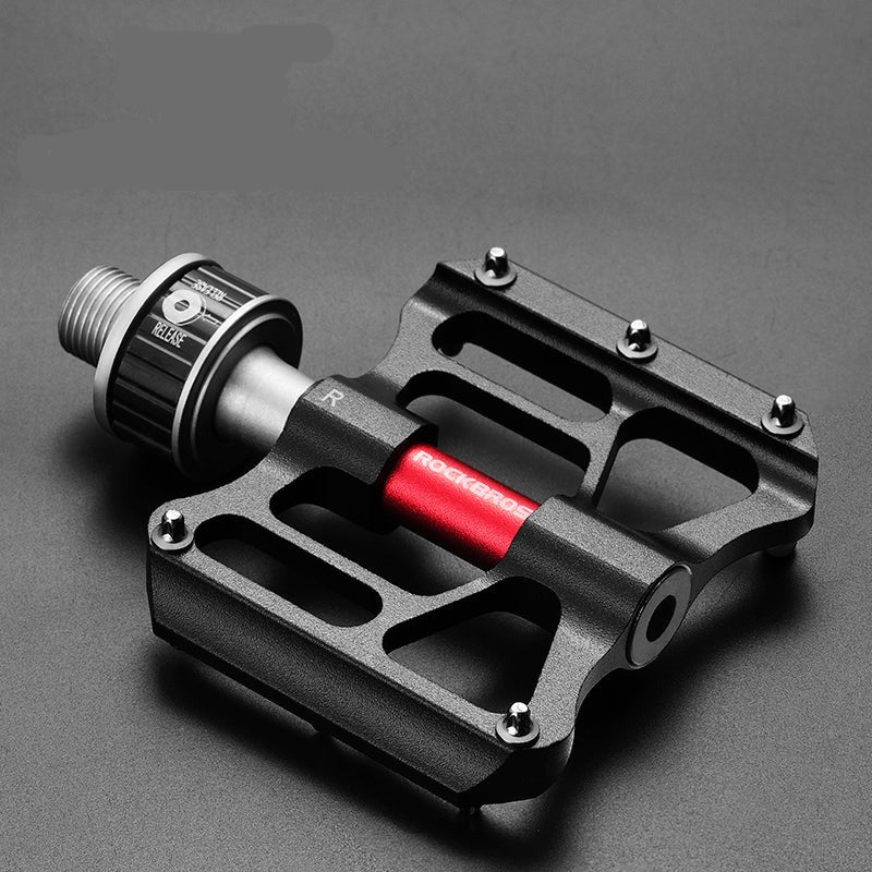 Rockbros aluminum alloy ultra-light quick release bicycle pedal CNC Aluminum Quick Release Pedals 