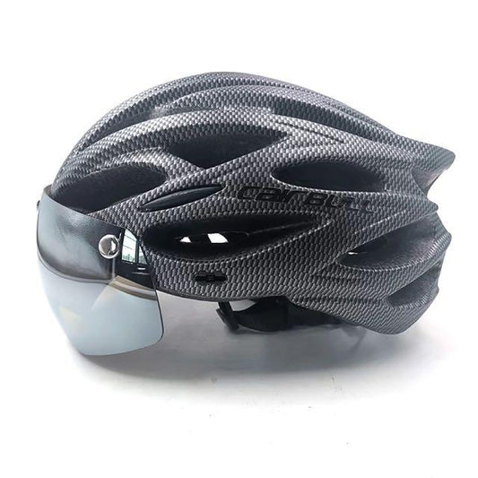 Cairbull ALLROAD Adult All road Bike Helmet Rear LED Light Magnetic Sun Visor