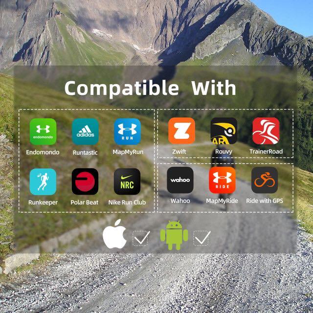 Cycplus M2 cycling computer Bike Computer Speed ​​/ Cadence HRM Bundle