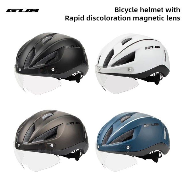 GUB K111 Plus 變色風鏡 公路單車 頭盔