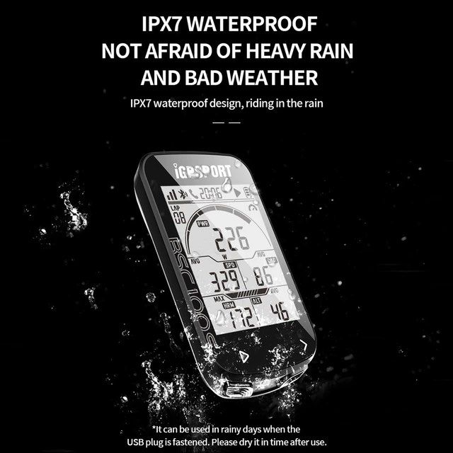 IGPSPORT BSC100s Cycling Meter Waterproof Bicycle Meter GPS Bluetooth Bike Computer ANT+