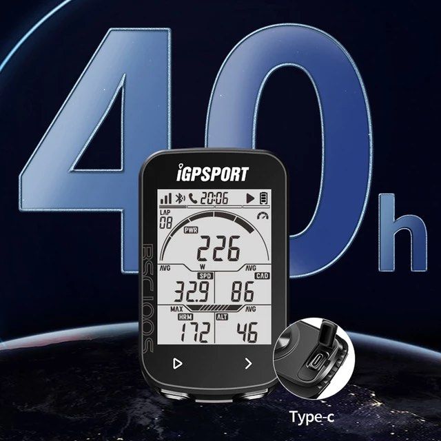 IGPSPORT BSC100s Cycling Meter Waterproof Bicycle Meter GPS Bluetooth Bike Computer ANT+