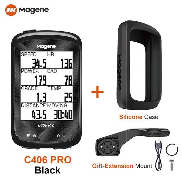 Magene C406 Pro Upgraded Version Wireless Bike Computer / Meter GPS Bike Computer Wireless Bike Computer Int'l Ver.