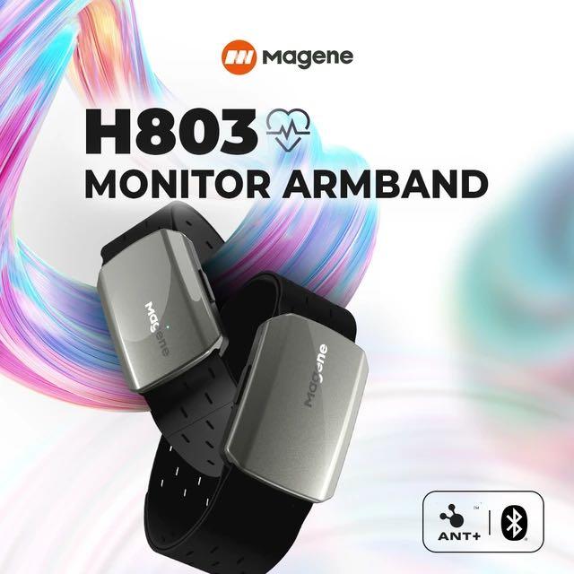 Magene H803 Heart Rate Arm Band Bluetooth Connection Waterproof Function Can Connect to ANT+