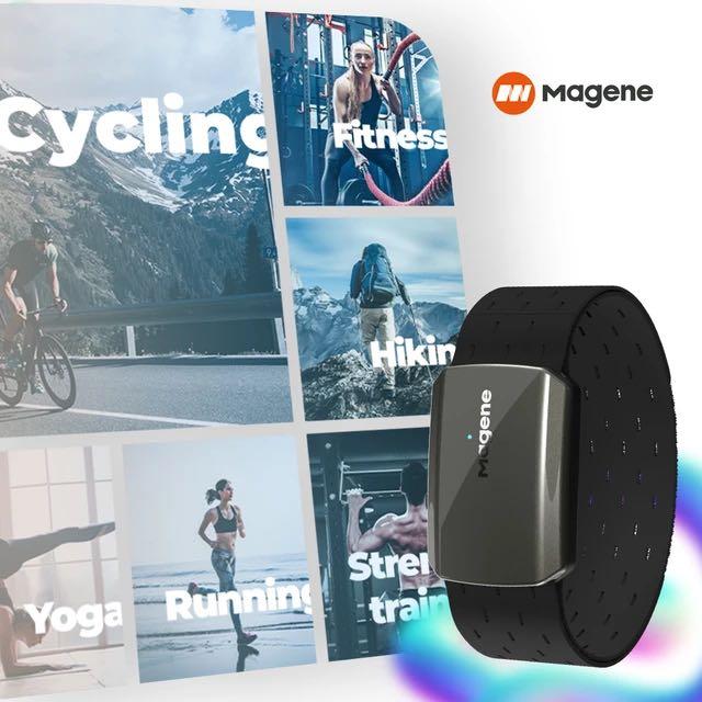 Magene H803 Heart Rate Arm Band Bluetooth Connection Waterproof Function Can Connect to ANT+