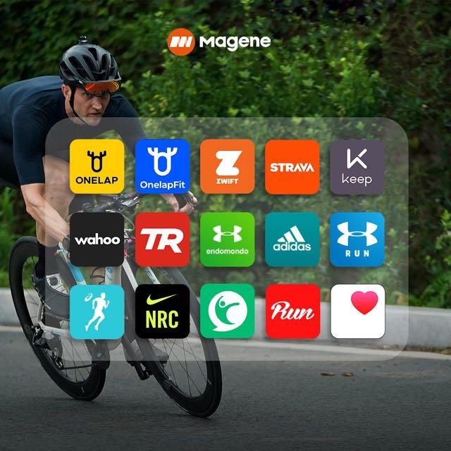 Magene H803 Heart Rate Arm Band Bluetooth Connection Waterproof Function Can Connect to ANT+