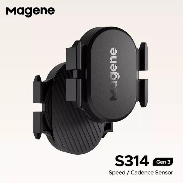 Magene S314 3rd Generation Speed/ Cadence Dual Mode sensors Speed ​​cadence sensor dual mode waterproof Bluetooth connection ANT+