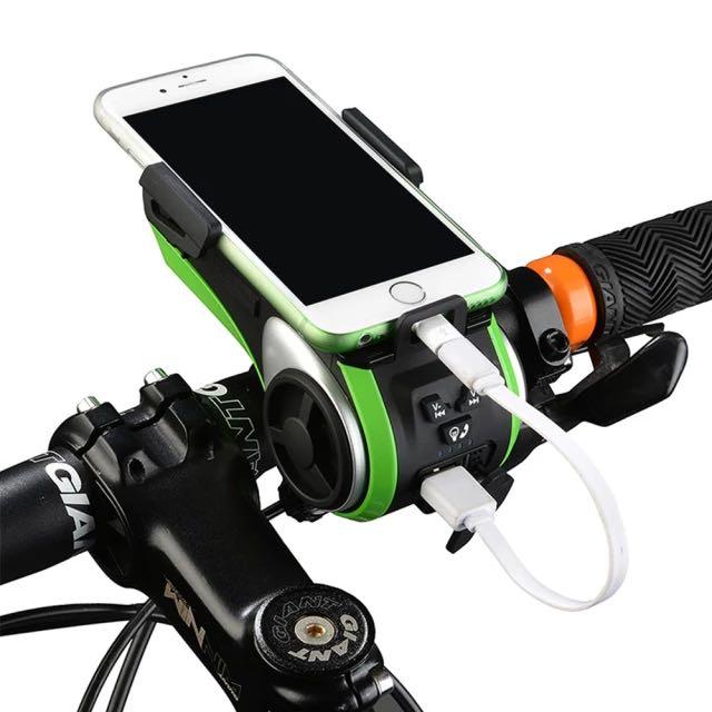 Rockbros 5 in1 單車燈/喇叭/響安/手機架/充電寶 多功能藍牙 智能單車配件