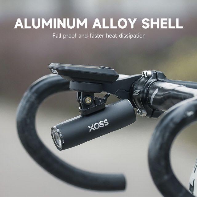Xoss G+ Bike Computer XL-400 Bicycle Head Light Set Combo
