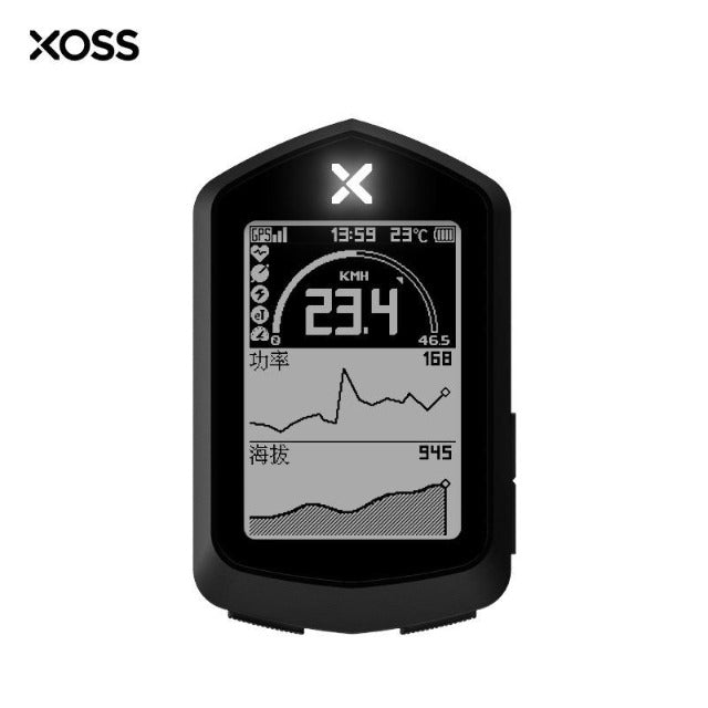 Xoss NAV 無線 單車碼錶 咪錶 智能導航 中英雙語 定位 防水 行者辰