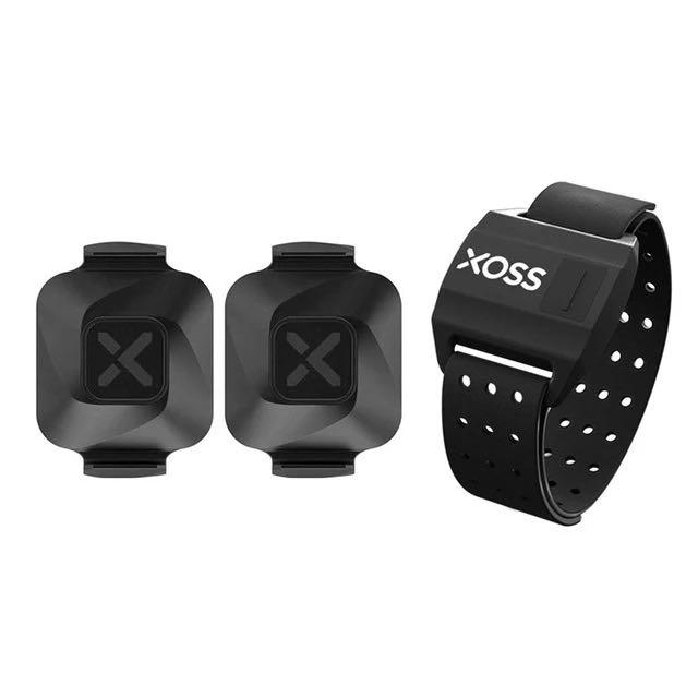 Xoss 踏頻/速度感應器兩個 心率臂帶 藍牙 ANT+ 連接